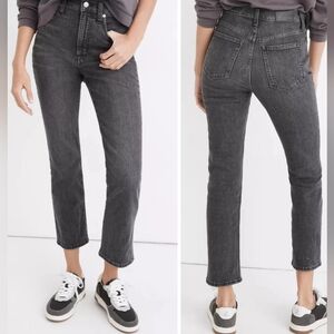 Madewell Slim Demi Boot Jeans In Hayford Wash